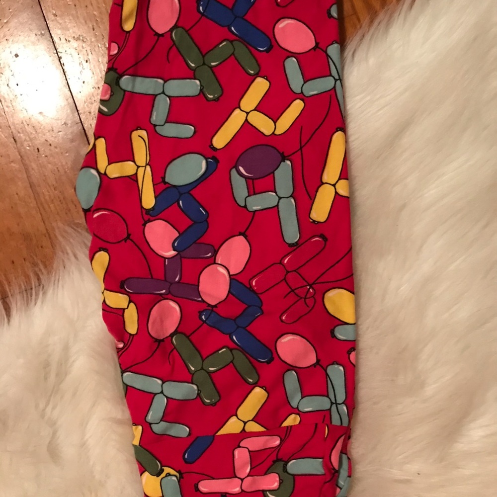 🍂Lularoe OS leggings, 4 year anniversary print